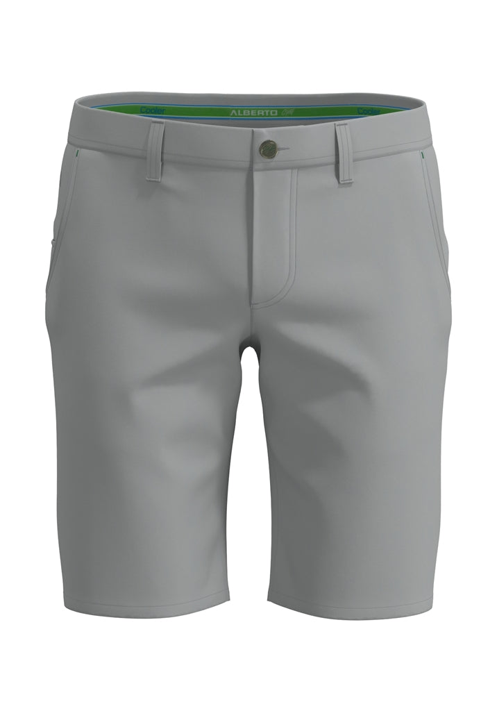 Alberto Earnie 3xDRY Cooler Golfshort Heren - Middengrijs
