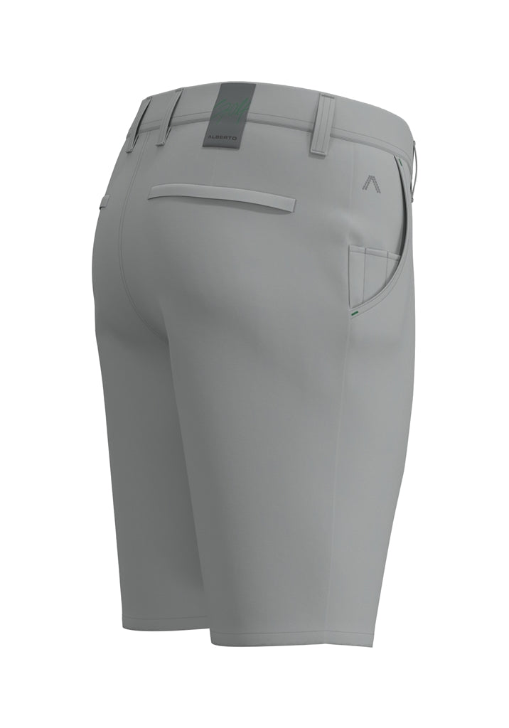 Alberto Earnie 3xDRY Cooler Golfshort Heren - Middengrijs
