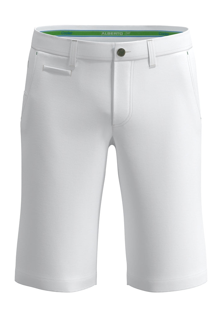 Alberto Master 3xDRY Cooler Golfshort Heren - Wit