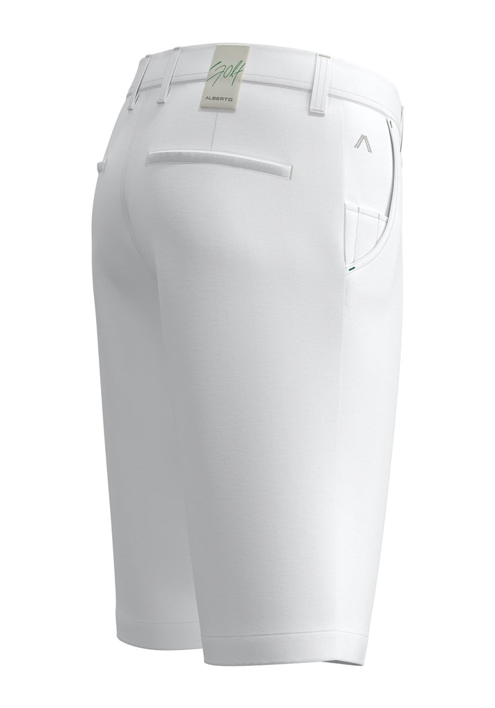 Alberto Master 3xDRY Cooler Golfshort Heren - Wit
