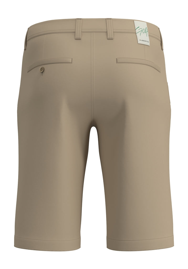 Alberto Master 3xDRY Cooler Golfshort Heren - Beige