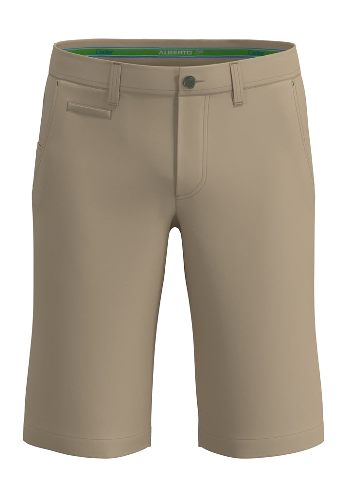 Alberto Master 3xDRY Cooler Golfshort Heren - Beige