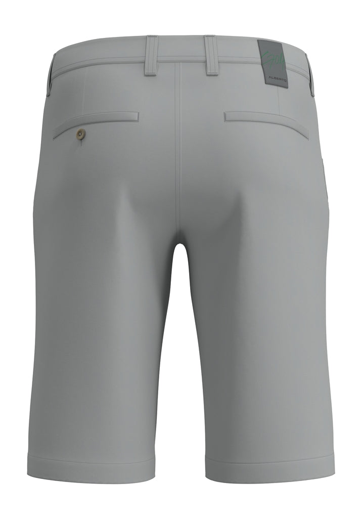 Alberto Master 3xDRY Cooler Golfshort Heren - Middengrijs
