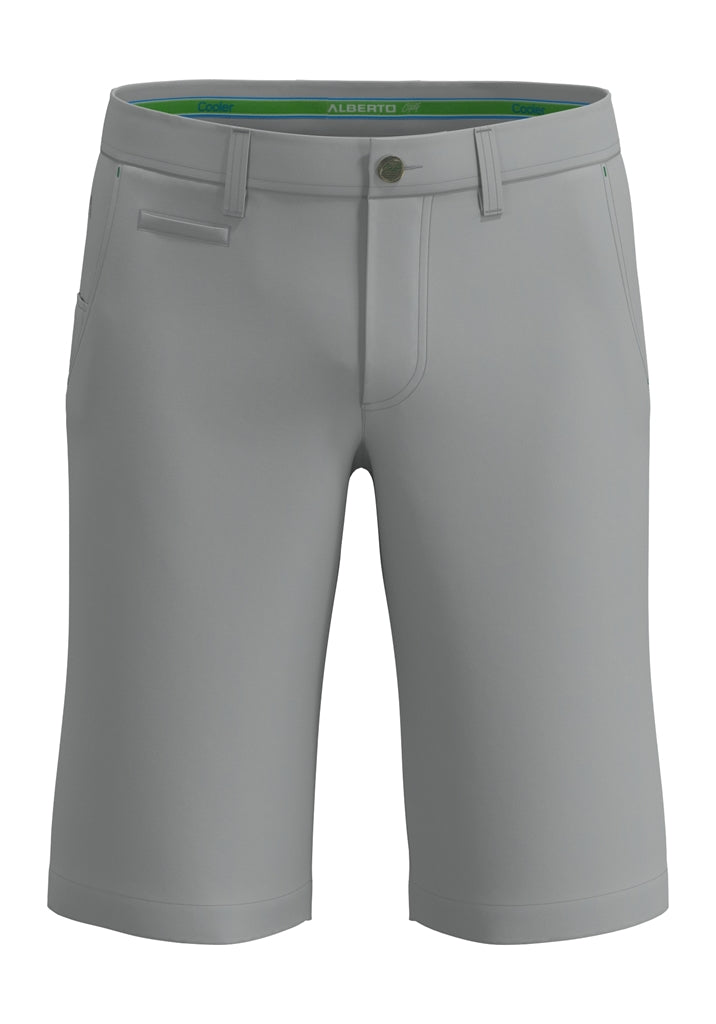 Alberto Master 3xDRY Cooler Golfshort Heren - Middengrijs