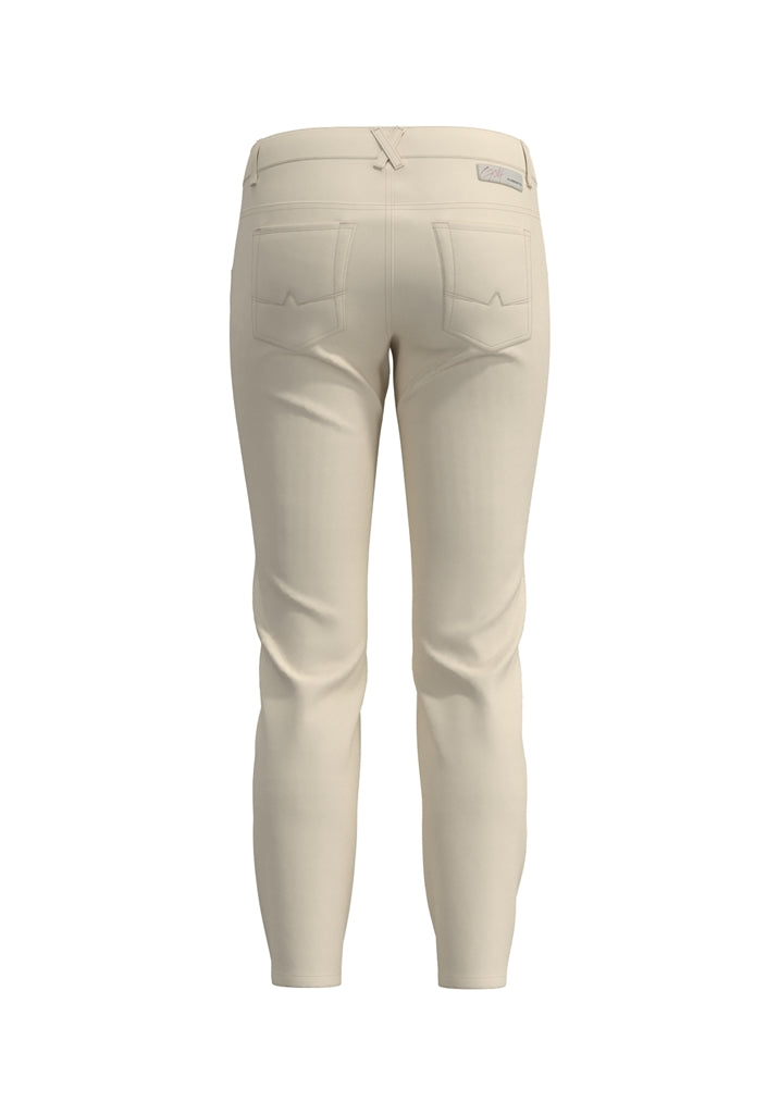 Alberto Mona 3xDRY Cooler Golfbroek Dames - Wit (106)
