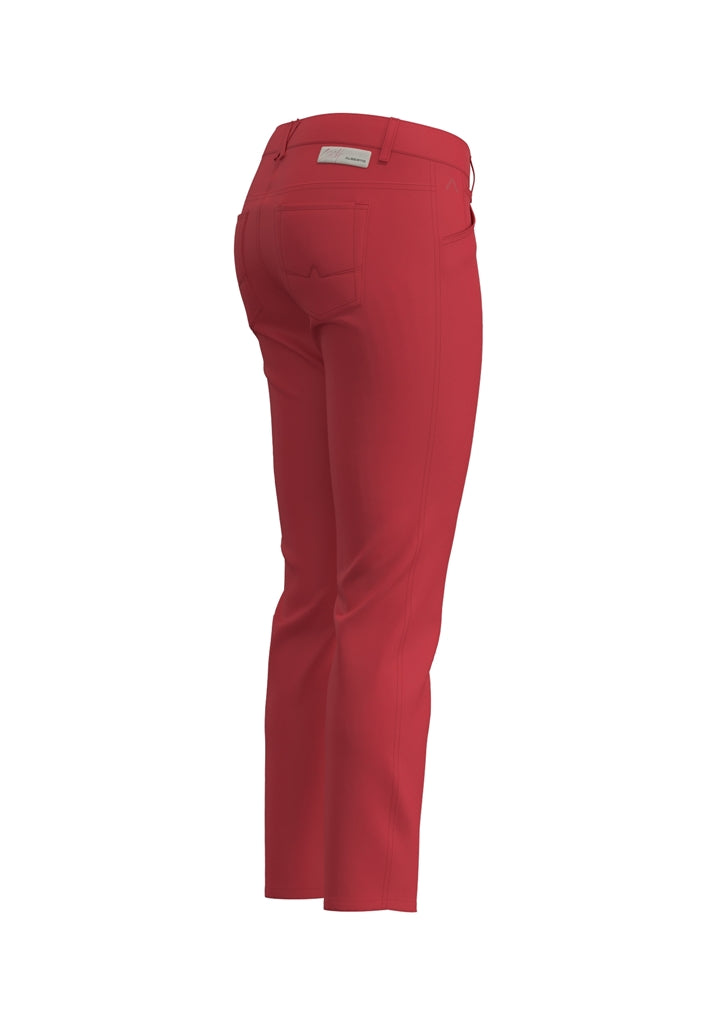 Alberto Mona 3xDRY Cooler Golfbroek Dames - Rood