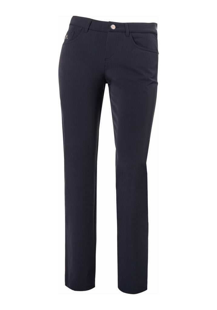 Alberto Anja 3xDRY Cooler Golfbroek Dames - Navy