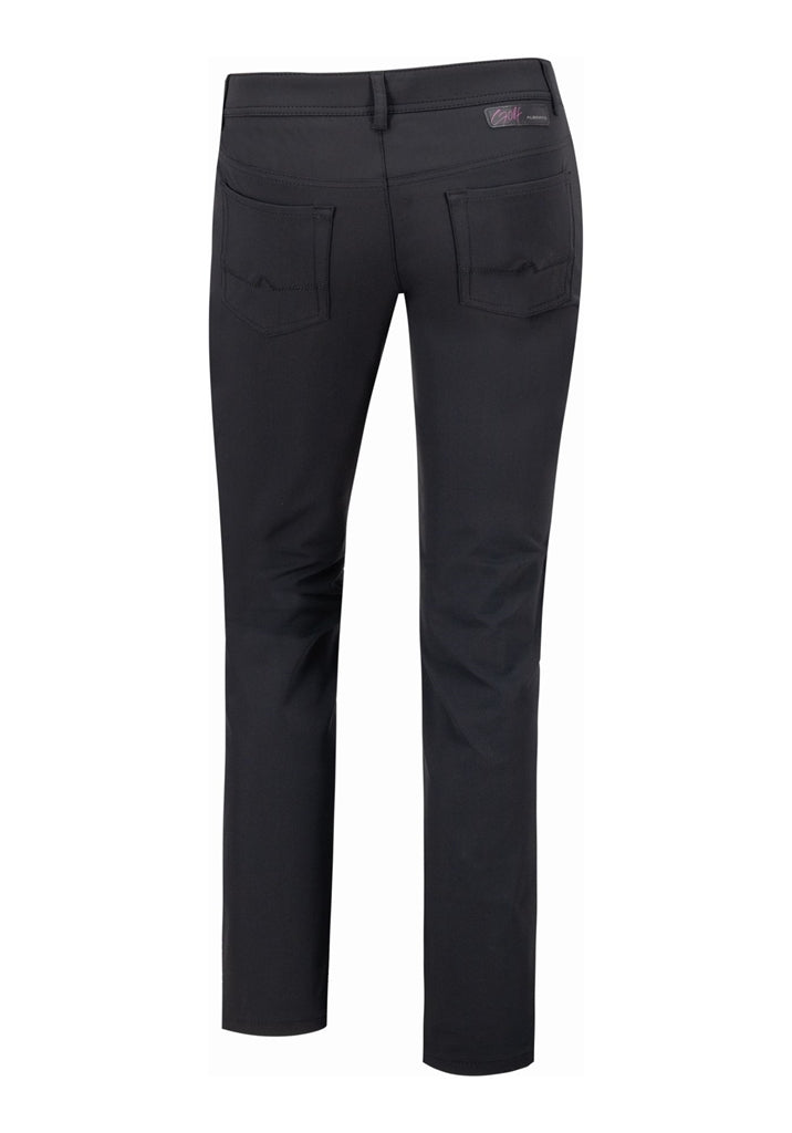 Alberto Alva 3xDRY Cooler Golfbroek Dames - Zwart
