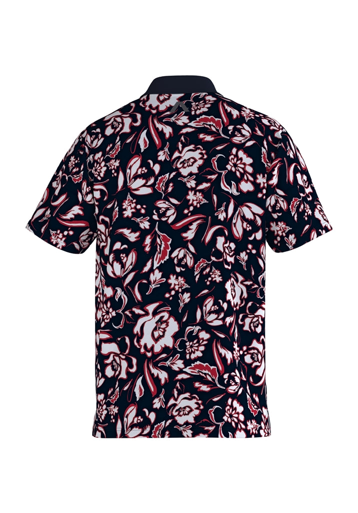 Alberto Leo Flower Polo Heren - Print