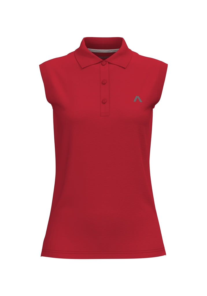 Alberto Mira Cool Comfort Polo Dames - Rood