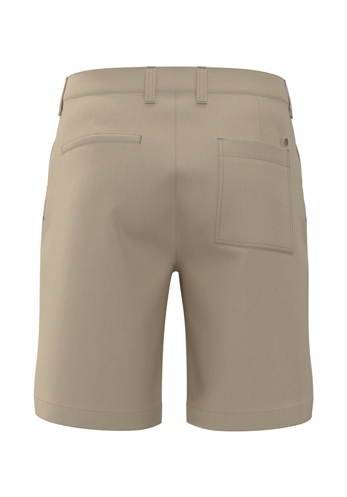 Alberto Max-K Linen Twill Golfshort Heren - Naturel