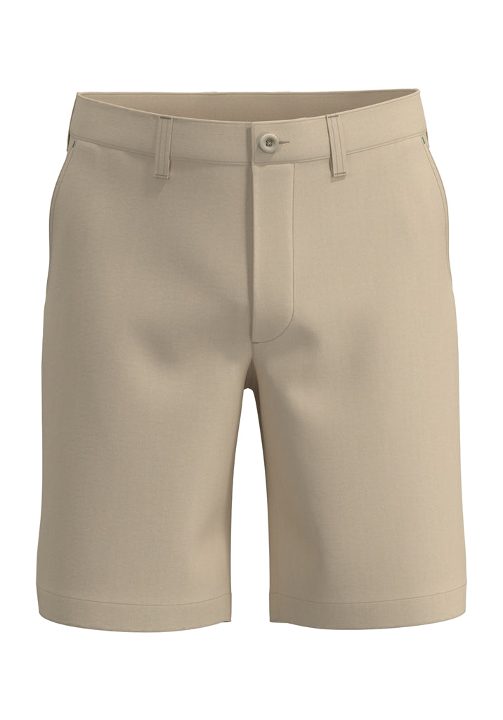 Alberto Max-K Linen Twill Golfshort Heren - Naturel