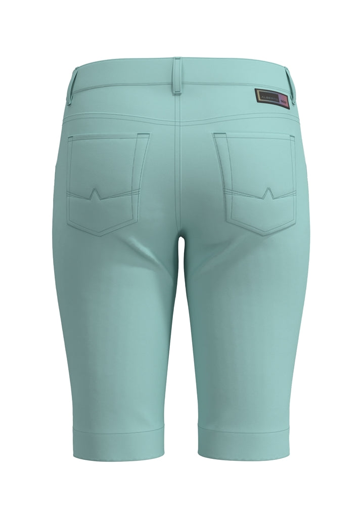Alberto Jana-K 3xDRY Cooler Golfshort Dames - Lichtgroen