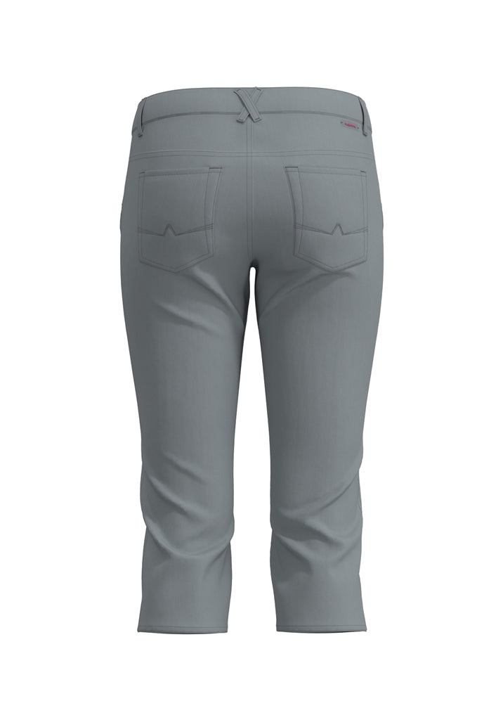 Alberto Mona-C Summer Jersey Golfbroek Dames - Middengrijs