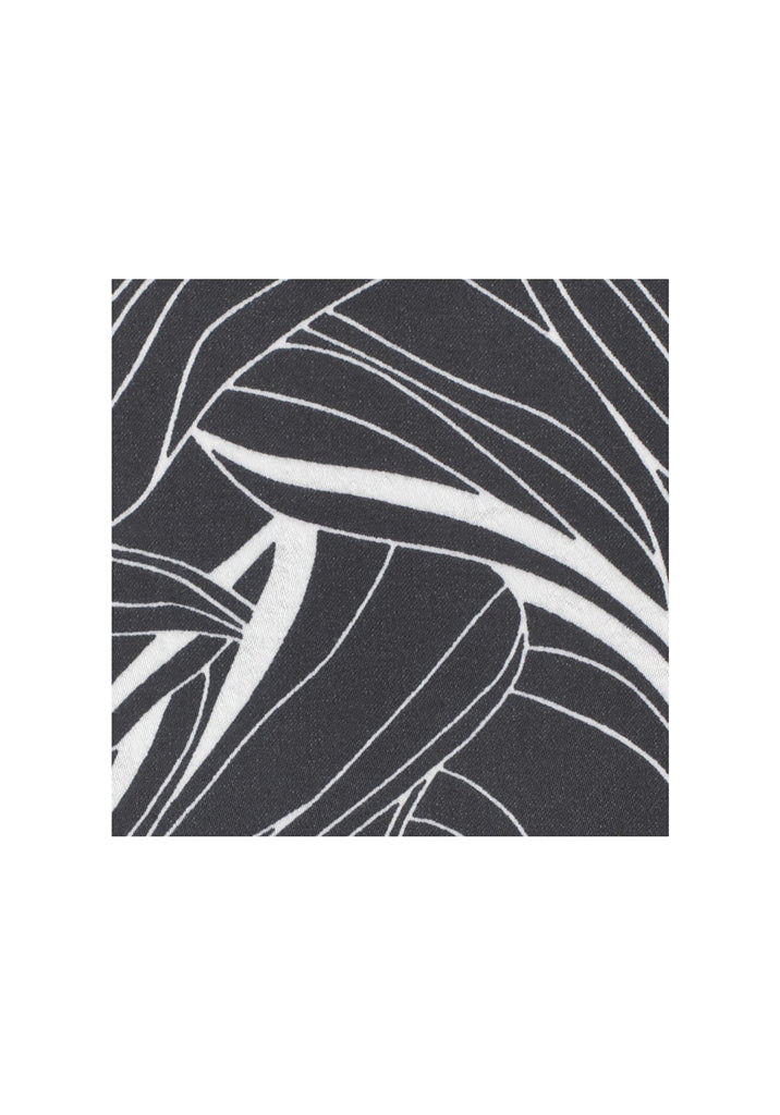 Alberto Mona White Leaves WR Golfbroek Dames - Print detail
