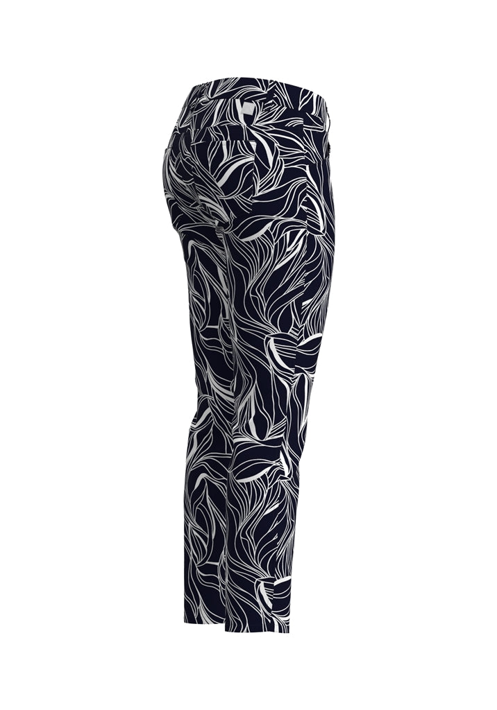 Alberto Mona White Leaves WR Golfbroek Dames - Print
