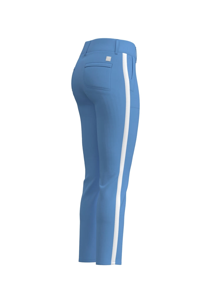 Alberto Lucy-CR-SB 3xDRY Cooler Golfbroek Dames - Blauw