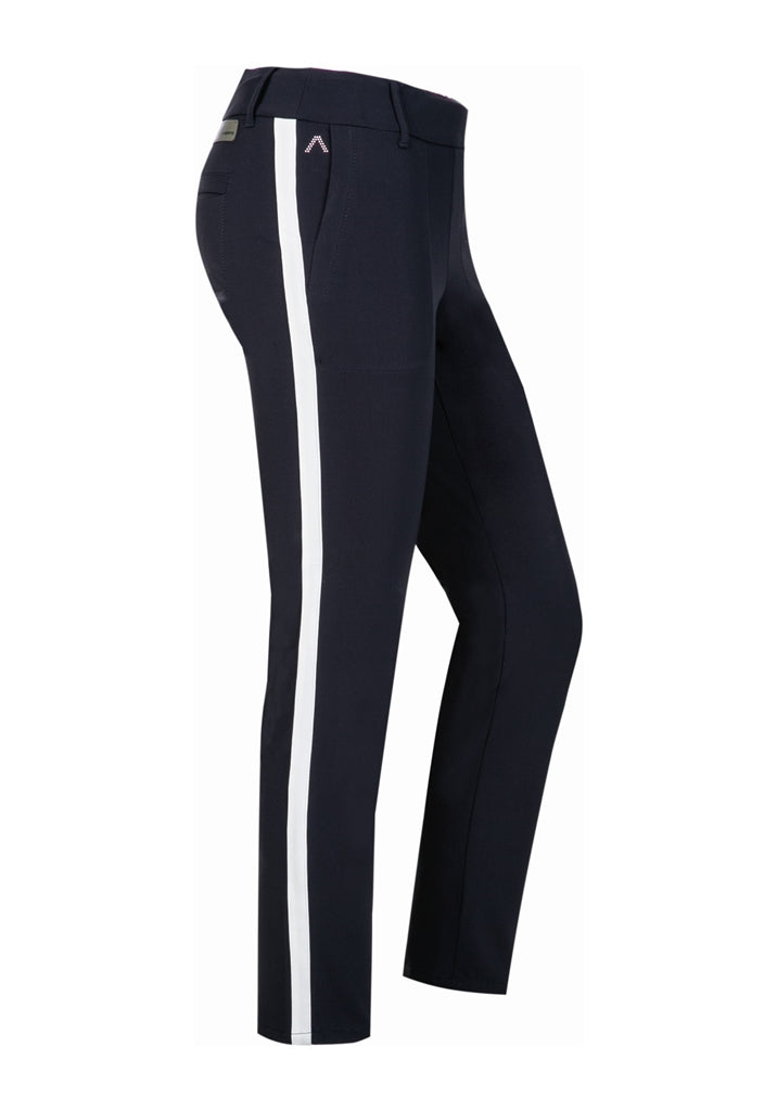 Alberto Lucy-CR-SB 3xDRY Cooler Golfbroek Dames - Navy