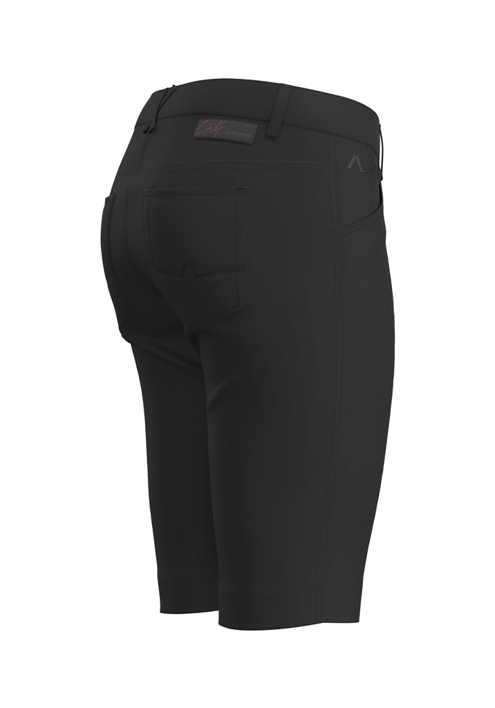 Alberto Mona-K 3xDRY Cooler Golfshort Dames - Zwart