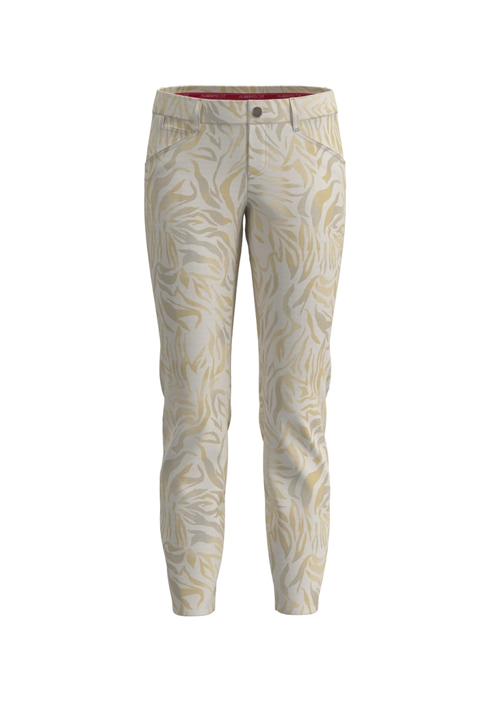 Alberto Mona Golden Print Jersey Golfbroek Dames - Print