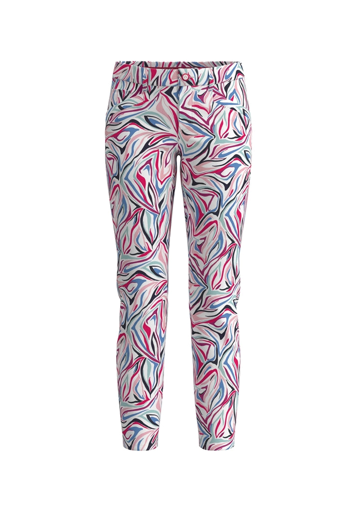 Alberto Jana-CR Fancy Summer Print WR Golfbroek Dames - Print