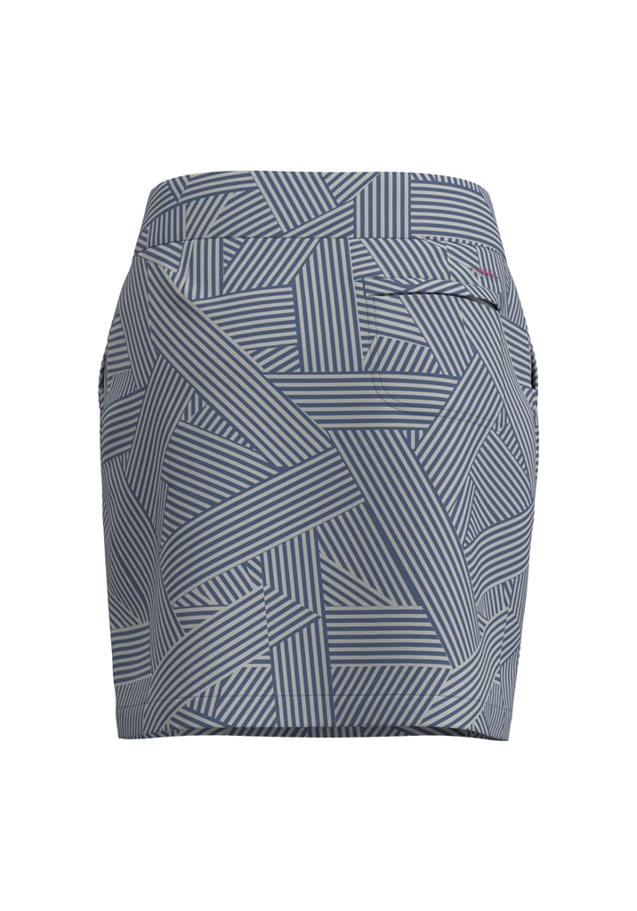 Alberto Lissy Mixed-Up Stripe Jersey Rok Dames - Print