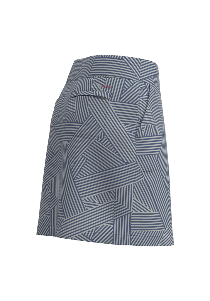 Alberto Lissy Mixed-Up Stripe Jersey Rok Dames - Print