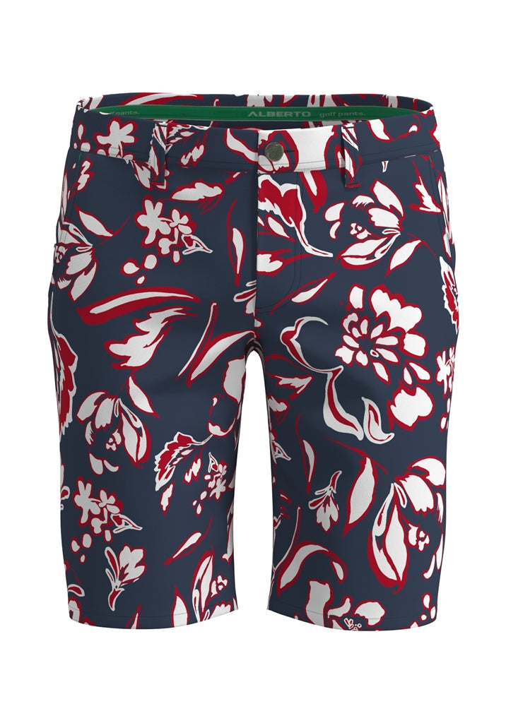 Alberto Earnie Light Flowers Golfshort Heren - Print (068)