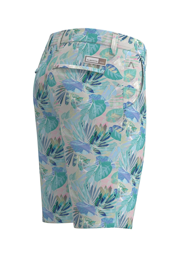 Alberto Earnie Jungle Print WR Golfshort Heren - Print