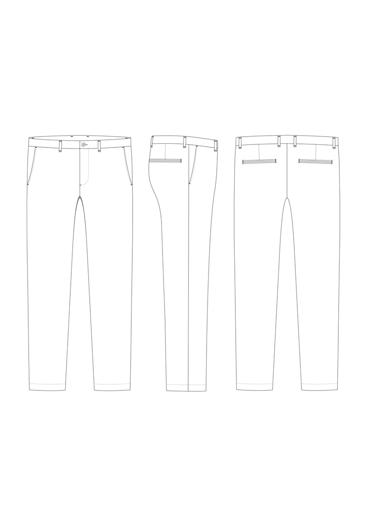 Alberto Ian-Y Light Tech-Gabardine WR Golfbroek Heren - sfeerbeeld