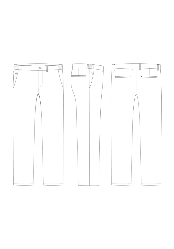 Alberto Rookie-7 Jersey Check Golfbroek Heren - sfeerbeeld
