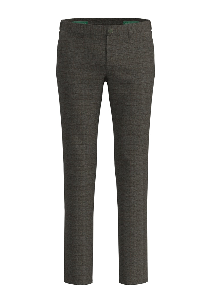 Alberto Rookie-7 Jersey Check Golfbroek Heren - Ruit (085)