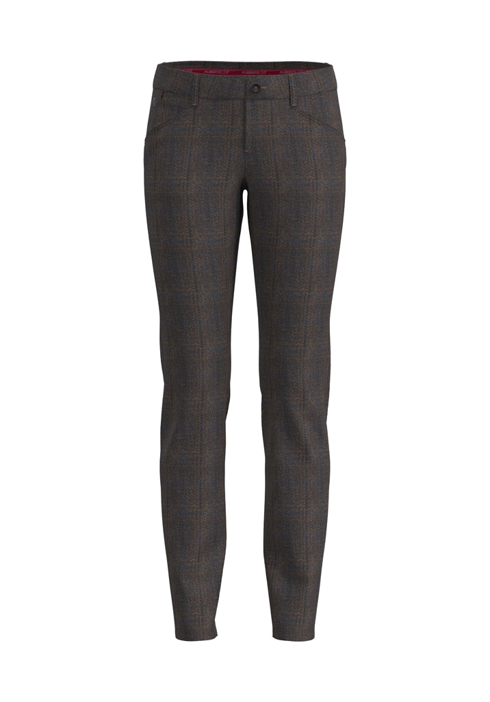 Alberto Mona-L Smart Jersey Golfbroek Dames - Ruit