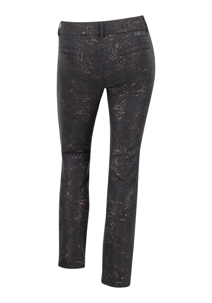 Alberto Lucy Golden Jersey Print Golfbroek Dames - Print