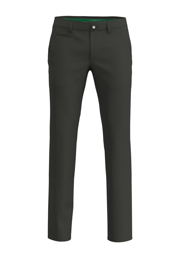 Alberto Rookie Cosy Jersey Check WR Golfbroek Heren - Navy