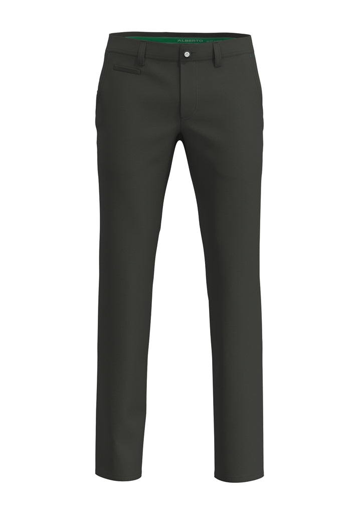 Alberto Rookie Cosy Jersey Check WR Golfbroek Heren - Zwart