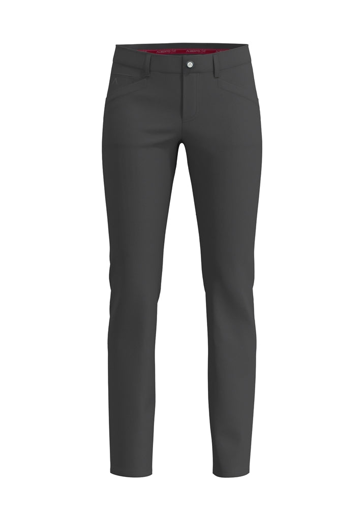 Alberto Jana-Z Performance WR Golfbroek Dames - Donkergrijs