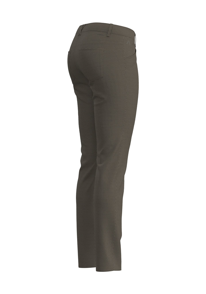 Alberto Mona-L Jersey Print Golfbroek Dames - Bruin