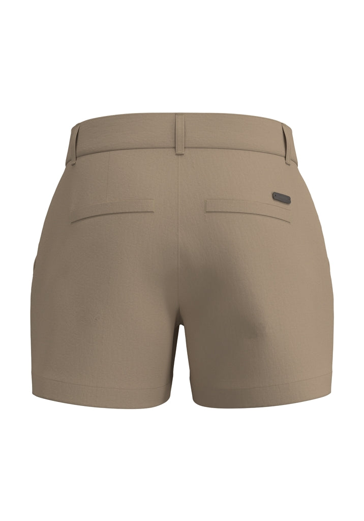 Alberto Arya-K Light Cotton Golfshort Dames - Beige