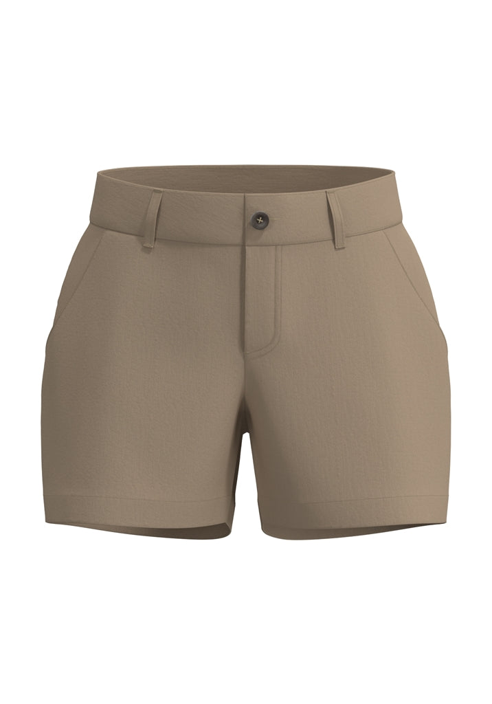 Alberto Arya-K Light Cotton Golfshort Dames - Beige