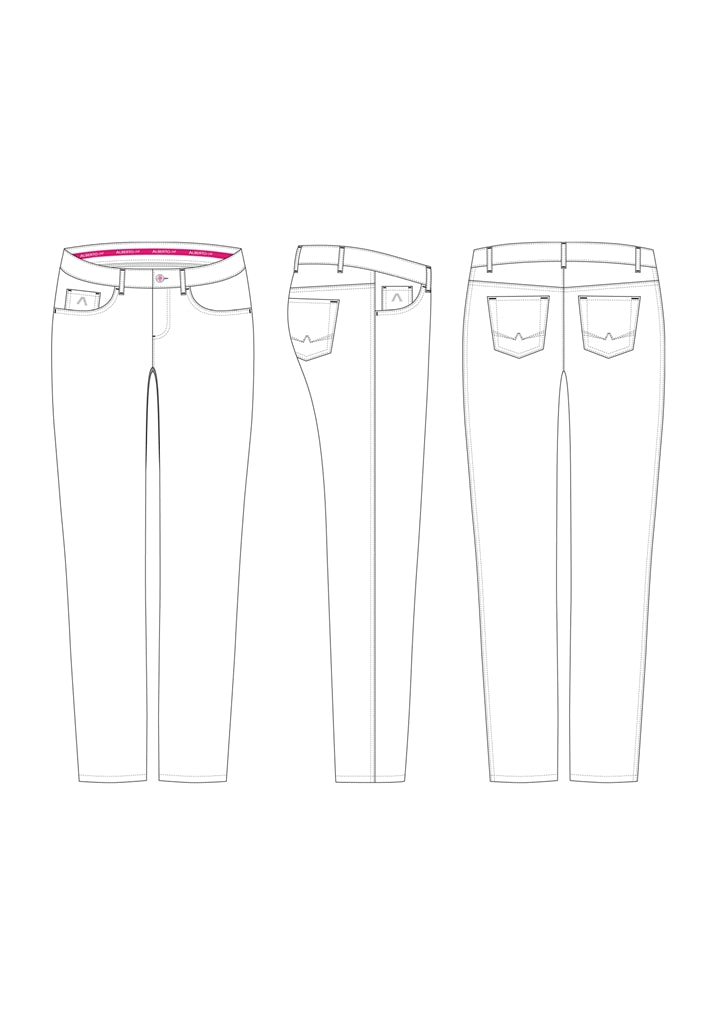 Alberto Anja Stretch Energy Golfbroek Dames - sfeerbeeld