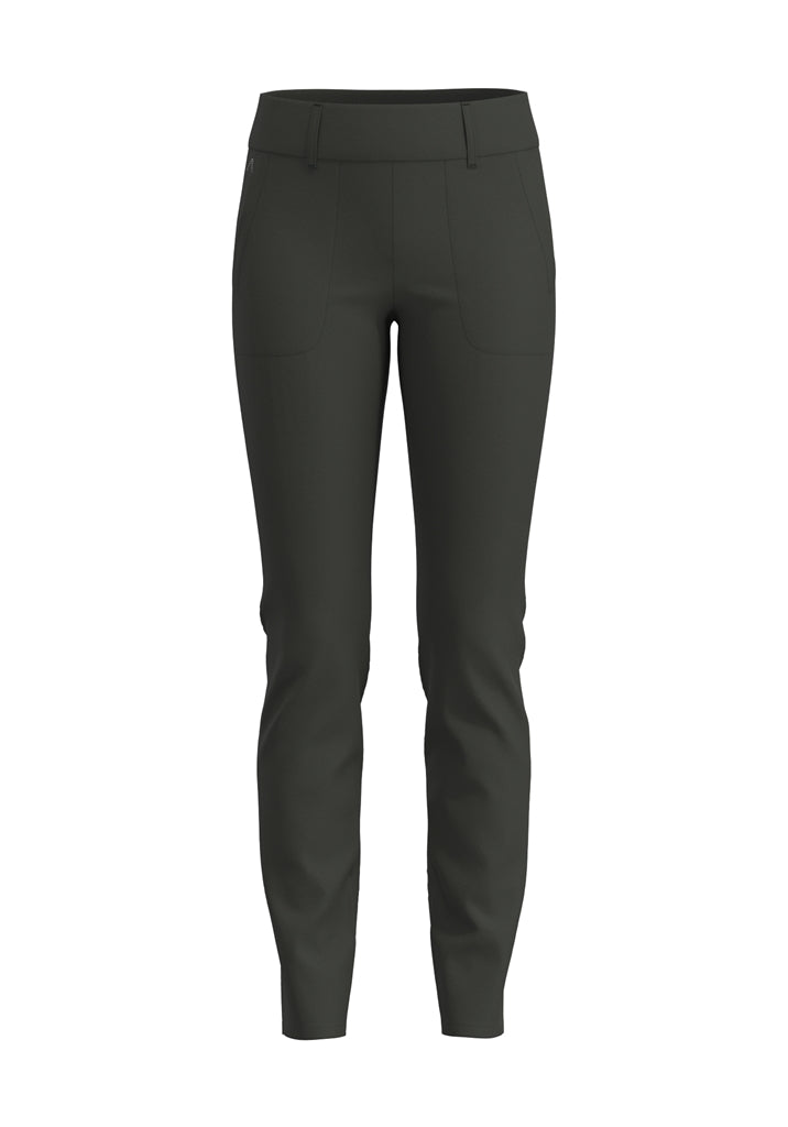 Alberto Lucy Cosy Jersey Check WR Golfbroek Dames - Donkergroen