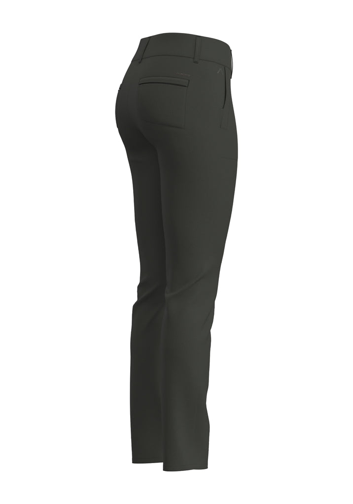 Alberto Lucy Cosy Jersey Check WR Golfbroek Dames - Donkergroen