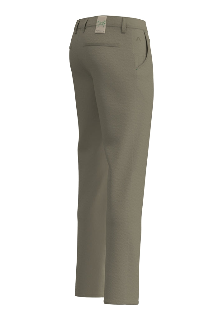 Alberto Rookie Ceramica Gabardine Golfbroek Heren - Legergroen