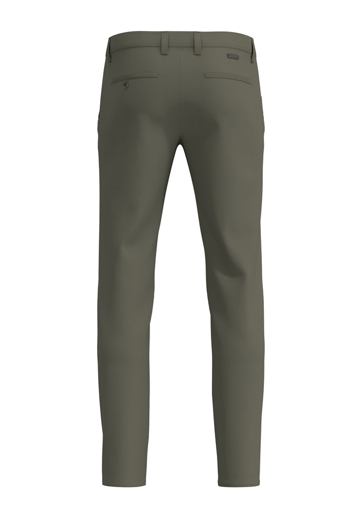Alberto Rookie Light Cotton Golfbroek Heren - Legergroen
