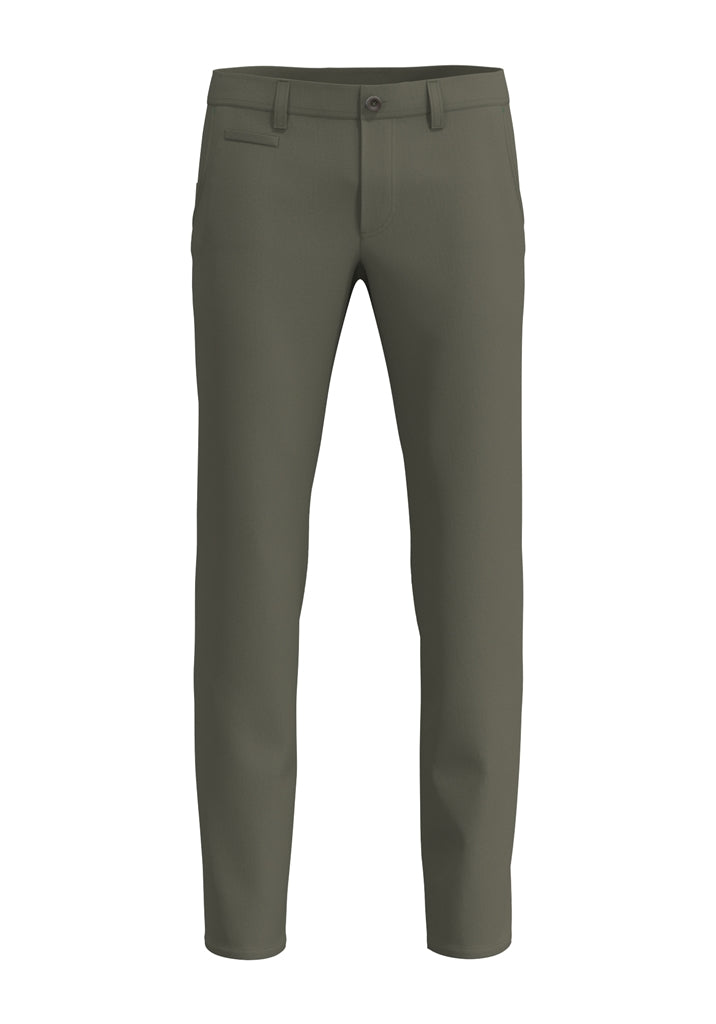 Alberto Rookie Light Cotton Golfbroek Heren - Legergroen