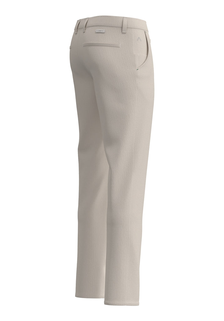 Alberto Rookie Light Cotton Golfbroek Heren - Lichtgrijs