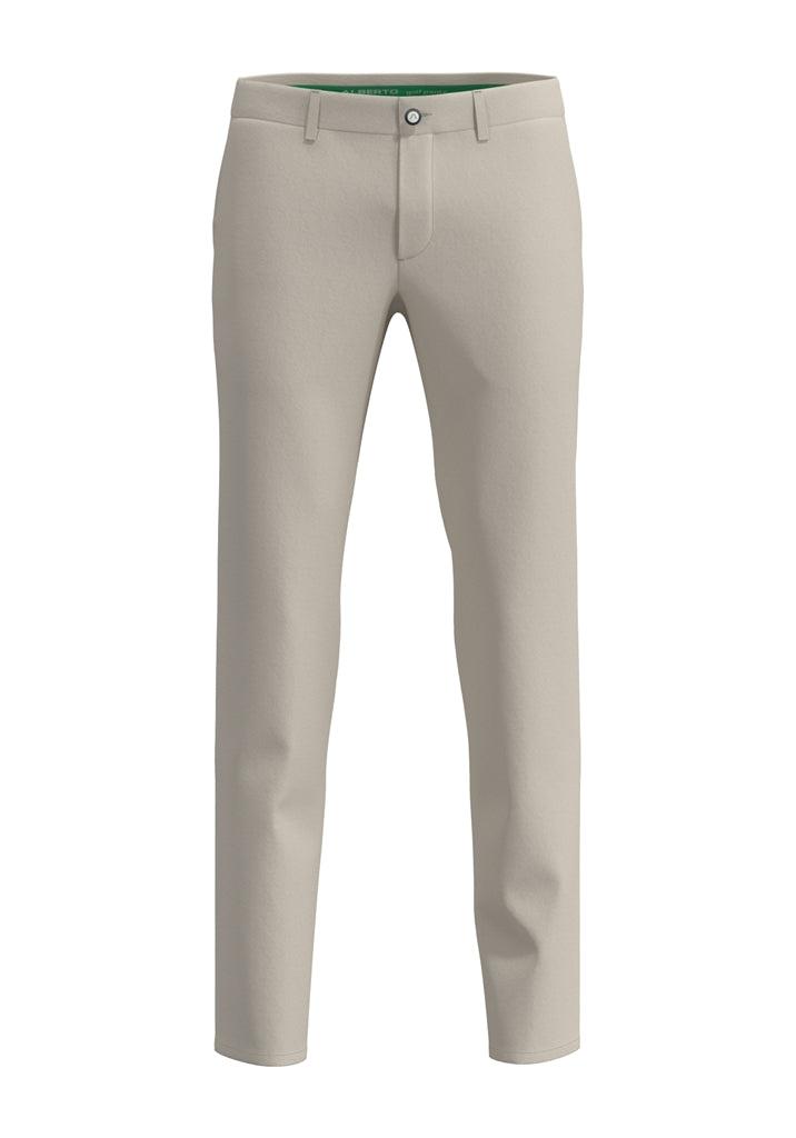 Alberto Driver Performance WR Golfbroek Heren - Gebroken wit