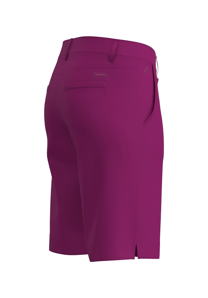 Alberto Audrey-K Summer Jersey Golfshort Dames - Paars