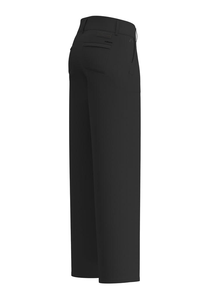Alberto Lucy-WL Summer Jersey Golfbroek Dames - Zwart